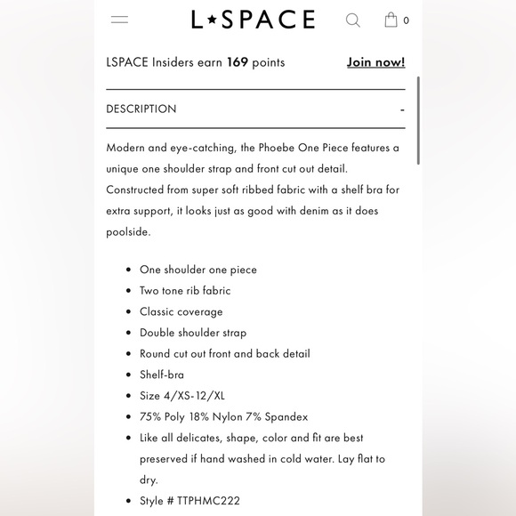 NWT! LSPACE Two Tone Rib Phoebe One Piece Swimsuit in Pink-Lemon Drop - Size XS - Picture 11 of 12